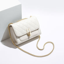 Load image into Gallery viewer, YB Premium Quality Vintage Designer Handbag Chain PU Leather Flap Clutch Purse Ladies Shoulder ON SALE