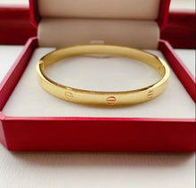 Load image into Gallery viewer, YB Thailand Gold Fashion Jewelry Bangles for Women's 100% Stainless Steel Non-Tarnish