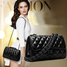 Load image into Gallery viewer, YB Premium Quality Vintage Designer Handbag Chain Leather Flap Clutch Purse Ladies Shoulder ON SALE