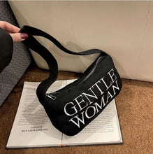 Load image into Gallery viewer, SPECIAL GIFT SET 12-Fashion Gentle Woman Trend Baguette Bag Cute Small, Sling Bag Women, Cute, Stylish Brand New Black