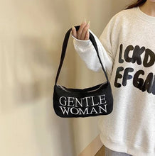 Load image into Gallery viewer, SPECIAL GIFT SET 12-Fashion Gentle Woman Trend Baguette Bag Cute Small, Sling Bag Women, Cute, Stylish Brand New Black