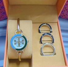 Load image into Gallery viewer, YB Tory Set Fashion Watch 3 Ring for Ladies Gift Set