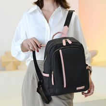 Load image into Gallery viewer, New Arrival Casual Sporty Multi Pocket Black Pink Backpack On Sale (GLS2-BlackPink)