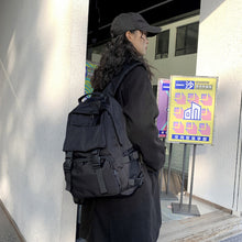 Load image into Gallery viewer, New Arrival Casual Sporty Multi Pocket Black Backpack On Sale (GX1-Blk)