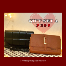 Load image into Gallery viewer, SPECIAL GIFT SET 4-Fashion Sling Bag, Mobile Phone Wallet Sling Bag Women, Cute, Stylish Brand New Black and Brown Color
