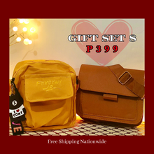 Load image into Gallery viewer, SPECIAL GIFT SET 8-Fashion Unisex Messenger Bag, Sling Bag Women, Cute, Stylish Brand New Brown Yellow