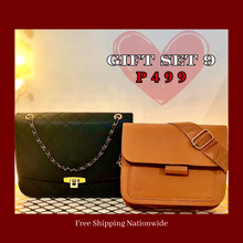Load image into Gallery viewer, SPECIAL GIFT SET 9-Fashion Unisex Messenger Bag, Sling Bag Women, Cute, Stylish Brand New Black Brown