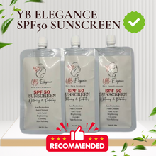 Load image into Gallery viewer, YB Elegance Beauty Set-Bleaching Soap, Niacinamide serum, sunscreen for Healthy Glowing Skin
