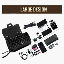 Load image into Gallery viewer, YB Premium Quality Vintage Designer Handbag Chain Leather Flap Clutch Purse Ladies Shoulder ON SALE