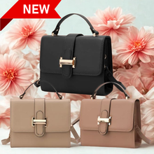 Load image into Gallery viewer, YB Classy Women Leather Simple Sling Bag Handbag Elegant Ladies Crossbody Bags On SALE