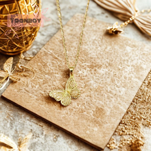 Load image into Gallery viewer, YB New Fashion Hollow Sweet Butterfly Necklace Accessories For Women On Sale
