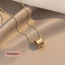 Load image into Gallery viewer, YB New Fashion Stainless Steel Lucky Bead Pendant Necklace For Women On Sale