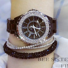 Load image into Gallery viewer, BS Rhinestone Luxury Women's Watch