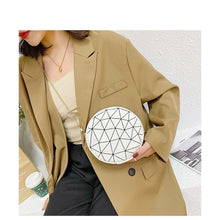 Load image into Gallery viewer, YB UNISEX Korean Fashion Rhombus Round Chain Sling Bag On Sale