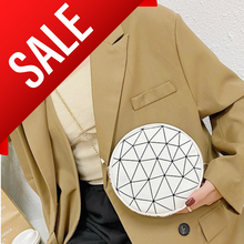 Load image into Gallery viewer, YB UNISEX Korean Fashion Rhombus Round Chain Sling Bag On Sale