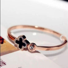 Load image into Gallery viewer, ON SALE Lucky Clover design elegant women's bracelet