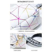 Load image into Gallery viewer, YB UNISEX Korean Fashion Small Geometric design white Sling Bag On Sale
