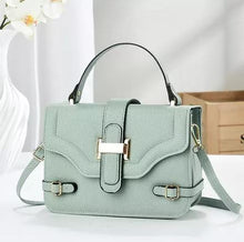 Load image into Gallery viewer, YB PU Leather Shoulder Bag, high-end crossbody/handbag, textured surface, stylish Buckle, Elegant Ladies Crossbody Bags On SALE
