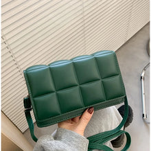 Load image into Gallery viewer, YB Korean PU Leather sling Shoulder fashion Bag On Sale Square Stripe
