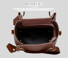 Load image into Gallery viewer, YB New  Black Top-handle Bags Woman Fashion Sling Bag 4 in 1 lady handbag with  wallet ON SALE
