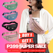 Load image into Gallery viewer, BUY1 TAKE 1 PROMO - YB Korean sling shoulder fashion Crossbody belt bag
