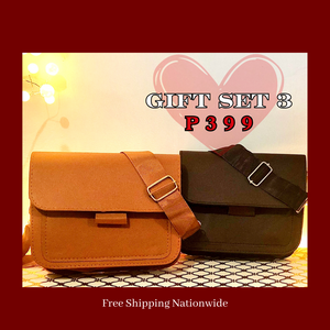 SPECIAL GIFT SET 3-Fashion  Sling Messenger Bag Women, Cute, Stylish Brand New Brown and Coffee color