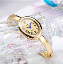 Load image into Gallery viewer, YB New Elegant Retro Classic Small Roma Face Bracelet Bangle Quartz Watches For Ladies On Sale
