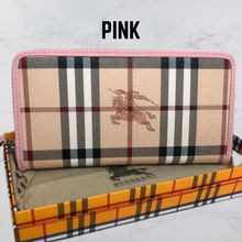 Load image into Gallery viewer, TOP GRADE Burberry Long Wallet Pink
