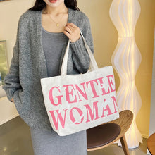 Load image into Gallery viewer, YB New Gentle Woman Tote Bag Canvas Simple Shoulder Bags For Women ON SALE
