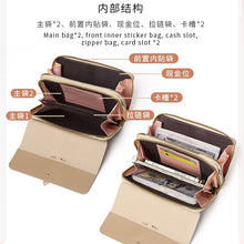 Load image into Gallery viewer, SPECIAL GIFT SET 4-Fashion Sling Bag, Mobile Phone Wallet Sling Bag Women, Cute, Stylish Brand New Black and Brown Color
