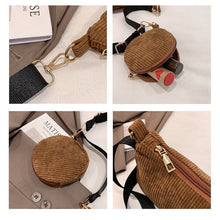 Load image into Gallery viewer, YB New Design Fashion Sling Bag with Coinpurse Japanese Corduroy On Sale
