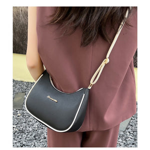 YB New Design Fashion Sling Bag PU  Leather Women Sling Bag Cute Shoulder Minimalist Bags On Sale