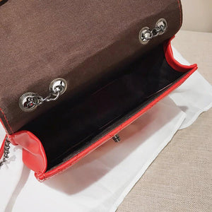 YB Korean Chain sling Shoulder fashion Bag On Sale BlackRed Pink Silver ON SALE