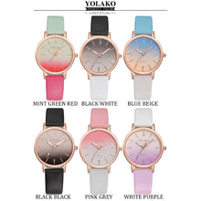 Load image into Gallery viewer, Buy 1 Take 1 Women Gradient Rainbow Watch
