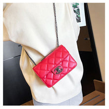 Load image into Gallery viewer, YB Korean Chain sling Shoulder fashion Bag On Sale BlackRed Pink Silver ON SALE
