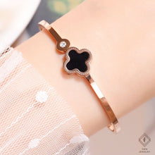 Load image into Gallery viewer, ON SALE Lucky Clover design elegant women&#39;s bracelet
