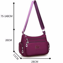 Load image into Gallery viewer, YB Korean sShoulder Fashion Sling Bag Adjustable Waterproof Nylon Material
