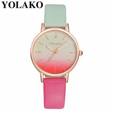 Load image into Gallery viewer, Buy 1 Take 1 Women Gradient Rainbow Watch
